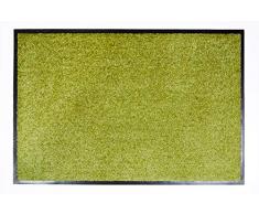 Proper Tex Uni Schmutzfangmatte / Türmatte / Fußabstreifer / robust / langlebig / für den Innenbereich - grün - 60 x 180 cm