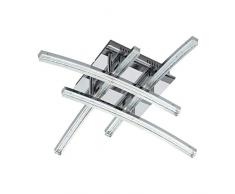 EGLO PERTINI Deckenleuchte, Stahl, 20 W, chrom