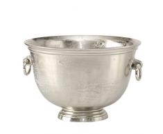 Champagnerkühler H48 D45cm silber Aluminium