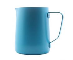 SIPLIV 20 oz (600 ml) Edelstahl Espresso dampfende Krüge Milch Aufschäumen Krug Milchkännchen Macchiato Cappuccino Latte Kunst Machen Krug Tassen Aufschäumen Krug - blau