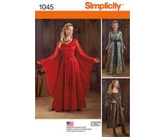 Simplicity Womens Fantasy Dress Halloween, Cosplay, and Ren Faire Sewing Patterns, Sizes 14-20