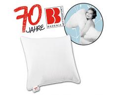 Badenia Federkissen Malmö fest, Baumwolle, 80 x 80 cm, weiß