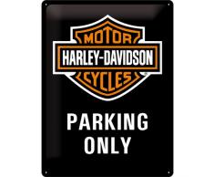 Nostalgic-Art 23130 Harley-Davidson - Parking Only, Blechschild 30x40 cm