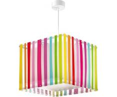 Dalber DECOLINE Hängelampe, Plastik, pink, 30.5 x 30.5 x 25 cm