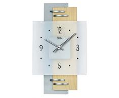 AMS 9248 Wanduhr Holz Modern Ahorn
