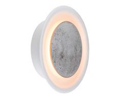 Paulmann 79699 Neordic WallCeiling Tiril Wandleuchte LED 6,5W Wandlampe Weiß matt/Grau/Kupfer Orientierungslicht 230V Metall/Kunststoff, 6.5 W, Beton