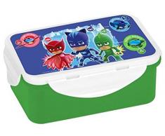PJ Masks Brotdose, Brotbox, Lunchbox, Lunch-Box, PP, Mehrfarbig, 16x10,5x6,5cm,