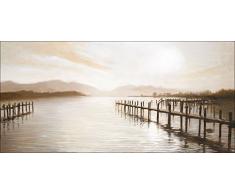 Pro-Art cp310r5 Wandbild Canvas-Art mountain lake, 115 x 55 cm