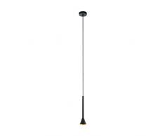 EGLO CORTADERAS Hängeleuchte 1-flammig, Stahl, 5 W, schwarz, gold
