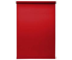 Tageslichtrollo Kirsche 90x150 cm ohne Bohren Klemmfix ohne Bohren Sichtschutzrollo Seitenzugrollo Klemmrollo