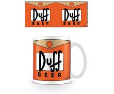 Pyramid International The Simpsons (DUFF Beer) Keramikbecher, Keramik, Mehrfarbig, 8.5 x 12 x 10.5 cm