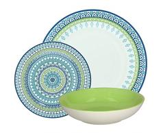 Tognana OM070185456 Tafelservice 18-teilig, Porzellan