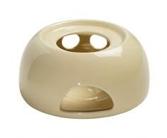 Maxwell & Williams IT41022 InfusionsT Stövchen, Rechaud, Teewärmer, 14 cm, in Geschenkbox, Porzellan, vanille