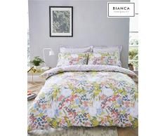 Bianca Bloomsbury Bettwäsche-Set für Doppelbett, Baumwolle, Mehrfarbig