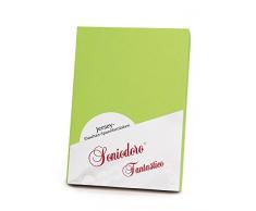 Brändl Spannbettlaken, 68 - apfelgrün, 90x200-100x220 cm