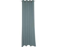 Schöner Wohnen 70113-010-140-250 Ösenschal Mono, Größe 140 x 250, grau