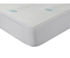 Classic Blanc - Topper / Viskoelastische Matratzenauflage Lyocell Komfort plus, mittlere Festigkeit-baja, 160 x 190 cm, Höhe 4 cm, Bett 160