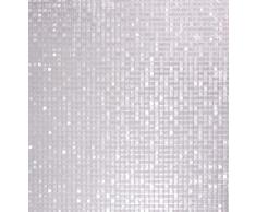 Fensterfolie statisch Vitrostatic Stangen 3D Sichtschutz Folie, PVC, ohne Phthalate, transparent, 45cm x 1,5m, 200µm (Stärke: 0,2mm), Venilia 54778