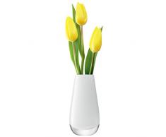 LSA Vase Bud Flower 14 cm, weiÃ