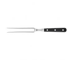 Zwilling Fleischgabel Pro 18cm in Silber/schwarz, Stahl, 18 x 5 x 5 cm