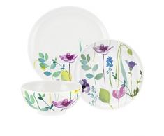 Portmeirion Wasser Garten Abendessen Set, Mehrfarbig, 12-teilig