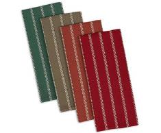 DII Baumwoll-Schwergewicht Geschirrtücher 18 x 28 Rustic Fall