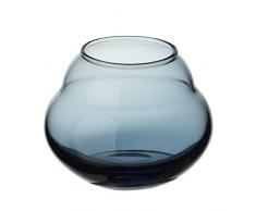 Villeroy & Boch Jolie Bleue Vase, 9,4 cm, Kristallglas, Blau