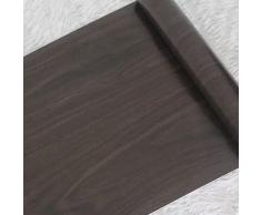 lovefaye dunkelbraun Pfirsich Holz Getreide Kontakt Papier selbstklebend Regalen Night Ständer Tisch Cover Sticker 45 cm by 9.8 Füße