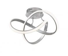 Wofi Deckenleuchte Indigo Blattsilber 1flg