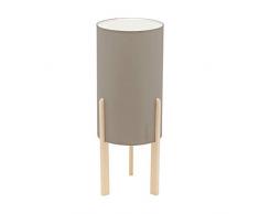 EGLO CAMPODINO Tischleuchte, Holz, 60 W, ahorn