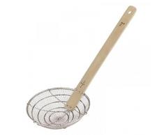 Rosenthal - Sambonet - Drahtlöffel fein / Schöpflöffel - Cucina Etnica - Edelstahl/Bambus - Ø 15 cm