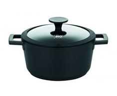 ELO 79721 Silocast Aluguss Kochtopf, schwarz