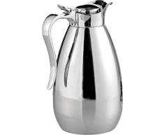 Esmeyer Isolierkanne Palace 1l aus Edelstahl, 15.2 x 15.2 x 23 cm