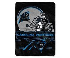 Nordwest-Carolina Panthers NFL Prestige Serie Royal Plüsch Raschel Überwurf Decke