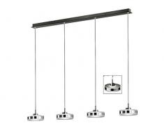 Fischer & Honsel Puk Pendelleuchte, mattnickel