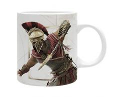 Assassins Creed Tasse Alexio weiß, Bedruckt, aus Keramik, Fassungsvermögen ca. 320 ml.