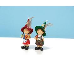 Unbekannt Sunny Toys 14912 Poly Wichtel stehend Junge und Mädchen Circa 16 cm 2-er Set