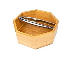 Grunwerg 2NCS/BB Nussknacker, Bambus, silber