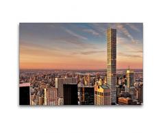 Premium Textil-Leinwand 120 x 80 cm Quer-Format 432 Park Avenue | Wandbild, HD-Bild auf Keilrahmen, Fertigbild auf hochwertigem Vlies, Leinwanddruck von Kurt Krause