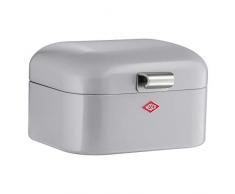 WESCO 235 001 Mini Grandy Brotkasten 17 x 18 x 12cm (L/B/H) cool Grey, Edelstahl