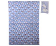 Einhorn Geschenkpapier 12er Set, aus Papier inkl. Geschenkanhänger