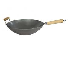 Swift Spice Wok aus Carbonstahl, 34 cm, dickwandig