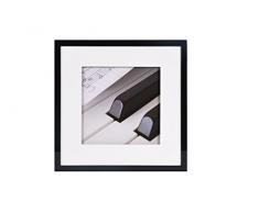 Henzo Piano 30x30 schwrz Bilderrahmen, Holz, schwarz, 32 x 32 x 3 cm