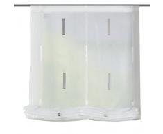 Home Fashion Raffrollo, Stoff, Stein, 130 x 80 cm