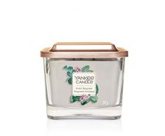 Yankee Candle Elevation Kollektion mit Plattformdeckel Mittelgroße quadratische Duftkerze mit 3 Dochten, Exotic Bergamot