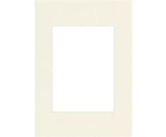 Hama Premium Passepartout, 30 x 40 cm (geeignet fÃ¼r Bilder im Format 20 x 30) schneeweiÃ