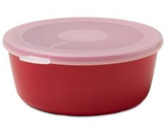 Mepal Schale mit Deckel volumia 500 ml, Plastik, Lunar Rot, 15.8 x 15 x 6.2 cm