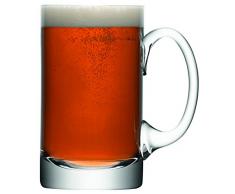 LSA International 750 ml Bar Bierkrug, transparent