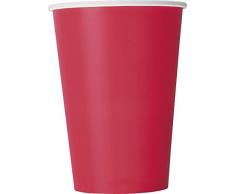 Unique Party Supplies Pappbecher, 355 ml, 10 Stück