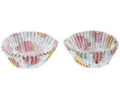 Zenker Muffinförmchen Cupcake 5x3cm 50 Stück aus Papier, bunt, 5 x 5 x 3.5 cm, Einheiten